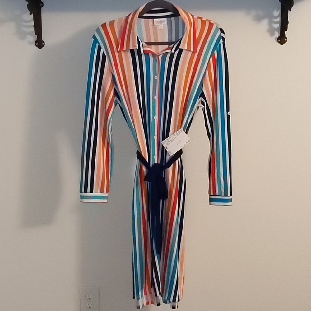 Button up dress